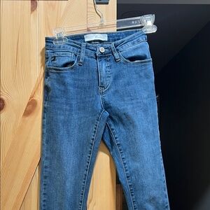 KanCan Women's Skinny Jeans in Blue denim size 0